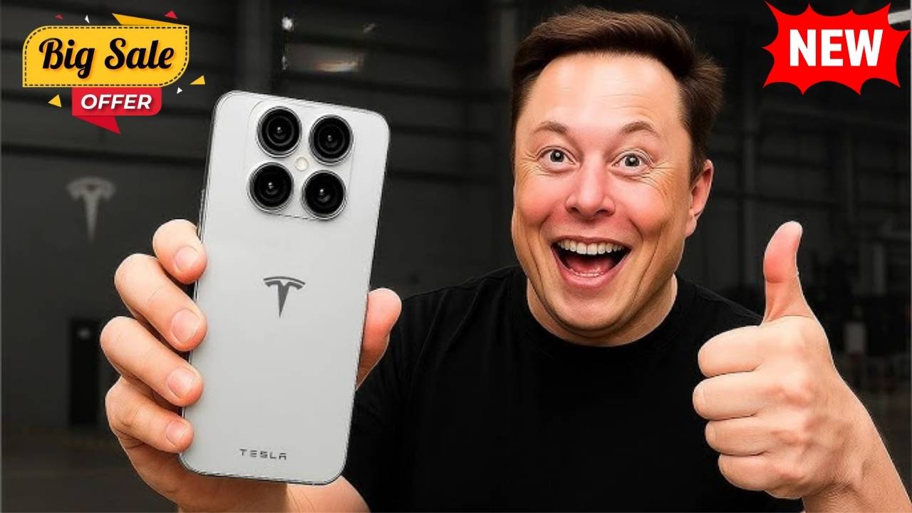 Tesla 5G Smartphone Launched