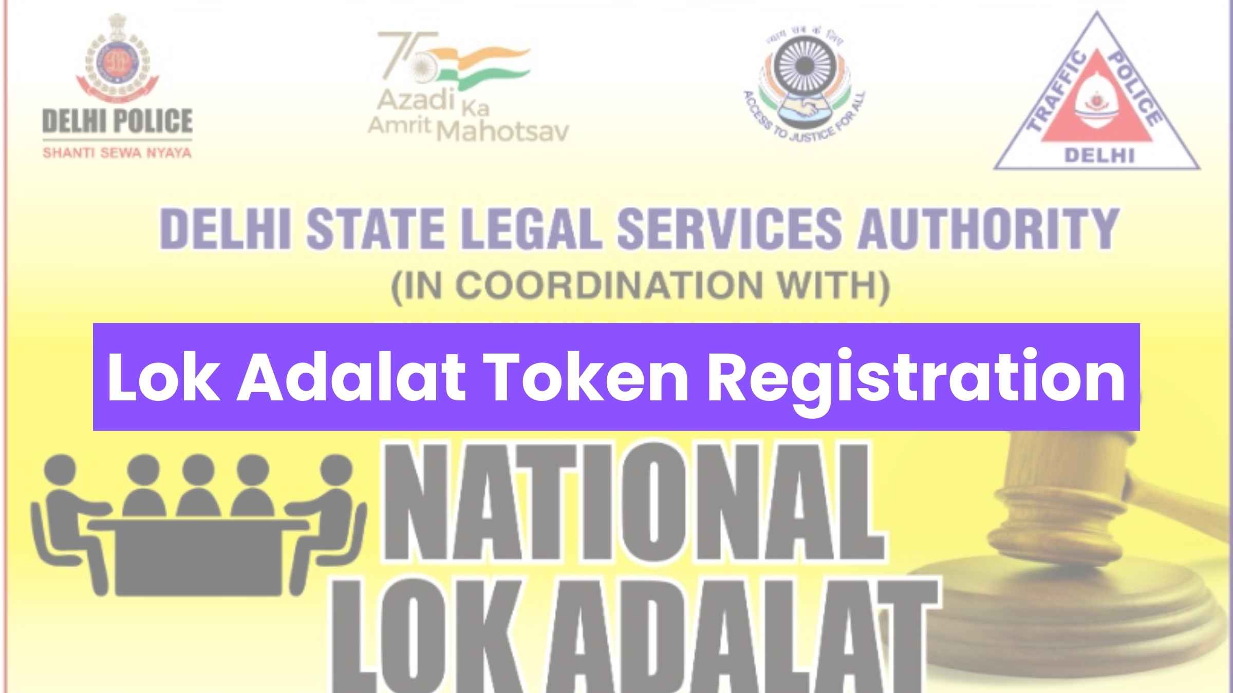 Lok Adalat Token Registration
