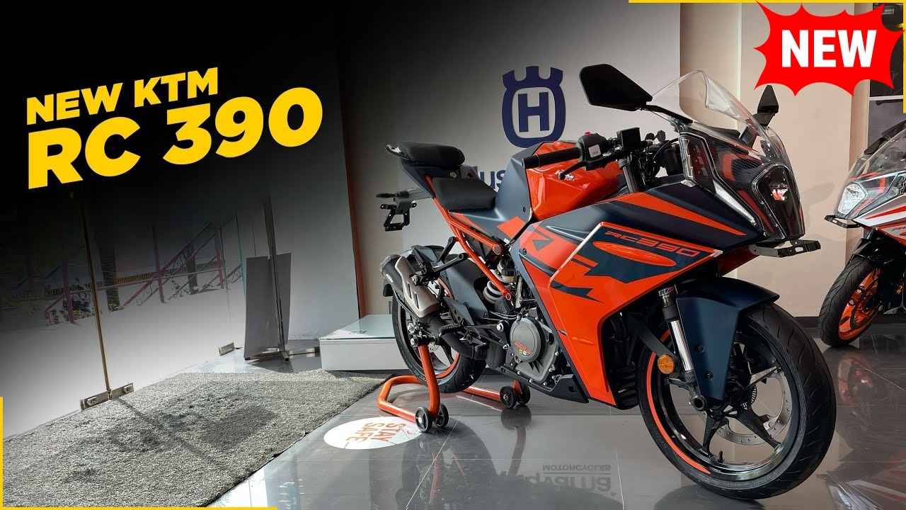 New KTM RC 390